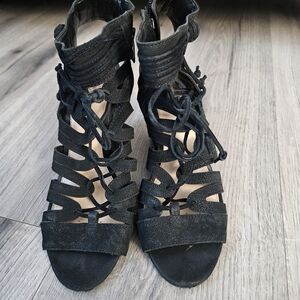 Vince Camuto Womens Bootie Sandals